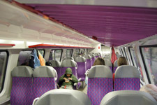 Train interior