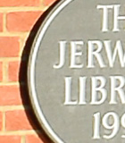Jerwood Library plaque